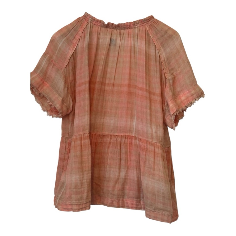 Anthropologie Pilcro Bette Babydoll Cotton Blouse Size Medium - Picture 4 of 6